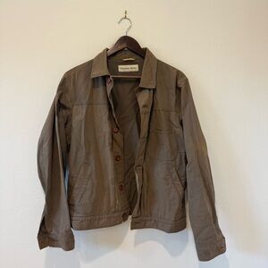 Universal Works Brown Cotton Utility Jacket